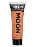 Moon Glow Pastel Neon UV Face Paint, Pastel Orange Dress Loud