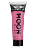 Moon Glow Pastel Neon UV Face Paint, Pastel Pink Dress Loud