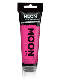 Moon Glow Supersize Intense Neon UV Face Paint, Dress Loud
