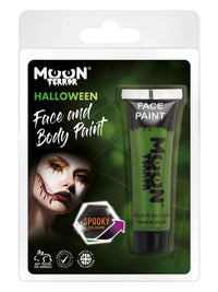 Moon Terror Halloween Face & Body Paint, Green Dress Loud