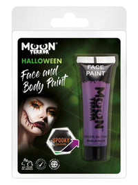 Moon Terror Halloween Face & Body Paint, Purple Dress Loud
