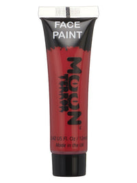 Moon Terror Halloween Face & Body Paint, Red Dress Loud