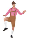 Mr Bavarian Costume, Red & Brown