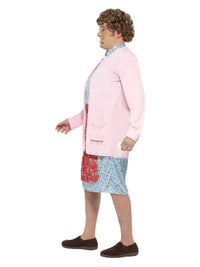 Mrs Brown Padded Costume, Pink Dress Loud