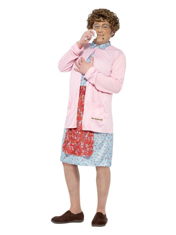 Mrs Brown Padded Costume, Pink Dress Loud