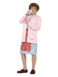 Mrs Brown Padded Costume, Pink Dress Loud