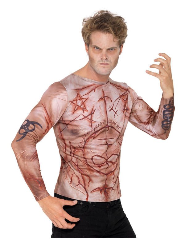 Mutilated Skin T-Shirt, Flesh Dress Loud