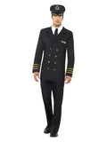 Navy Officer Costume, Black Dress Loud
