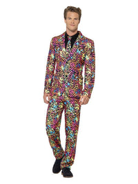 Neon Suit, Multi-Coloured Dress Loud