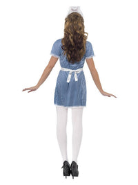 Nurse Naughty Costume, Blue Dress Loud