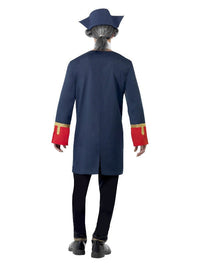 Pirate Commander Costume, Blue Dress Loud