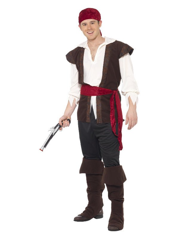 Pirate Costume, Brown Dress Loud