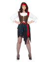 Pirate Lady Costume, Brown