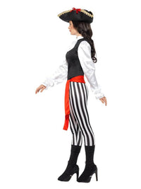 Pirate Lady Costume, with Top, Black Dress Loud