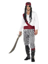 Pirate Man Costume, Black & White