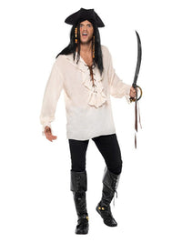 Pirate Shirt, Ivory Dress Loud
