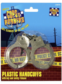Plastic Handcuffs, Silver Dress Loud