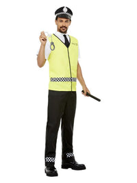 Police Officer Costume, Black Dress Loud