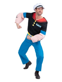 Popeye Costume Dress Loud