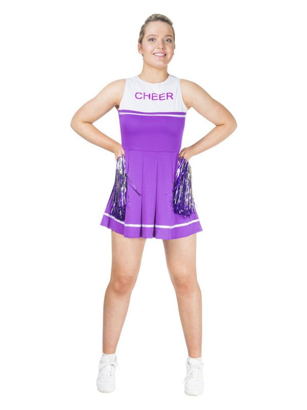 Purple Cheerleader Costume, Purple Dress Loud