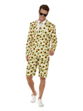 Ray Of Sunshine Sunflower Stand Out Suit, Yellow Dress Loud