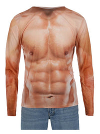 Realistic Muscle Top, Nude Dress Loud