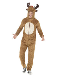 Reindeer Costume, Brown Dress Loud