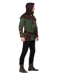 Robin Hood Costume, Green & Brown Dress Loud