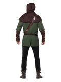 Robin Hood Costume, Green & Brown Dress Loud