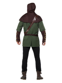 Robin Hood Costume, Green & Brown Dress Loud