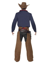Rodeo Cowboy Costume, Blue Dress Loud