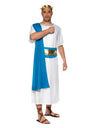 Roman Senator Costume, Blue & White