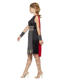 Roman Warrior Costume, Black Dress Loud
