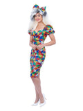 Rubik's Cube Costume Dress Loud