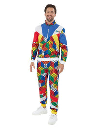 Rubik's Cube Tracksuit Dress Loud