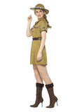 Safari Lady Costume, Brown Dress Loud