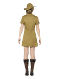 Safari Lady Costume, Brown Dress Loud