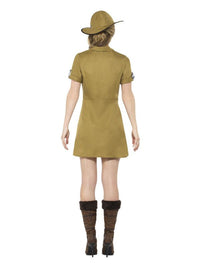 Safari Lady Costume, Brown Dress Loud