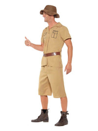 Safari Man Costume, Brown Dress Loud