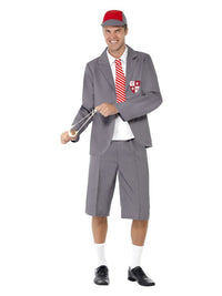 Schoolboy Costume, Grey Dress Loud