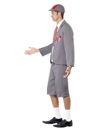 Schoolboy Costume, Grey Dress Loud