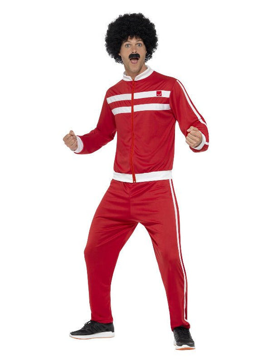 Scouser Tracksuit, Red & White - Adult Weekender