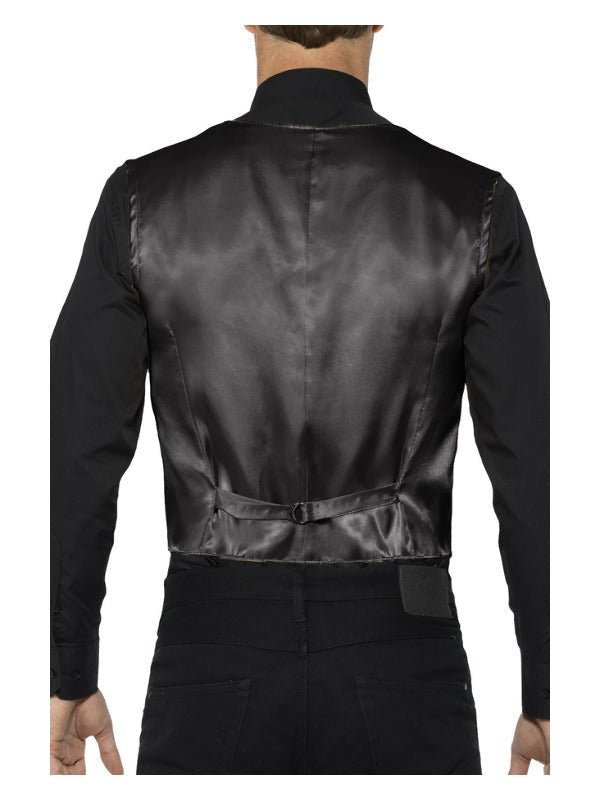 Sequin Waistcoat, Black Dress Loud