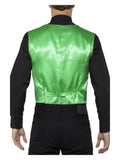 Sequin Waistcoat, Green Dress Loud