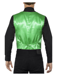 Sequin Waistcoat, Green Dress Loud