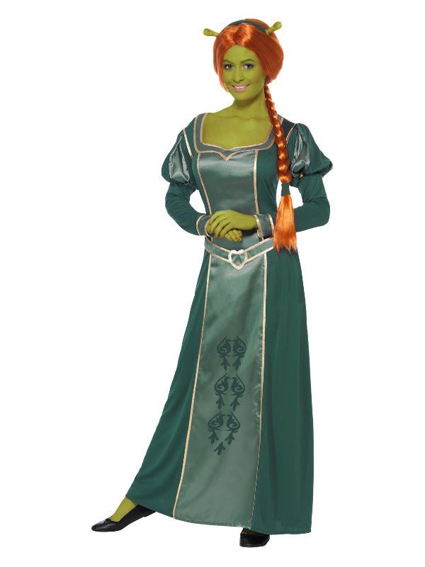 Shrek Fiona Costume, Green Dress Loud