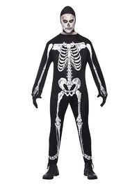 Skeleton Costume, Black Dress Loud