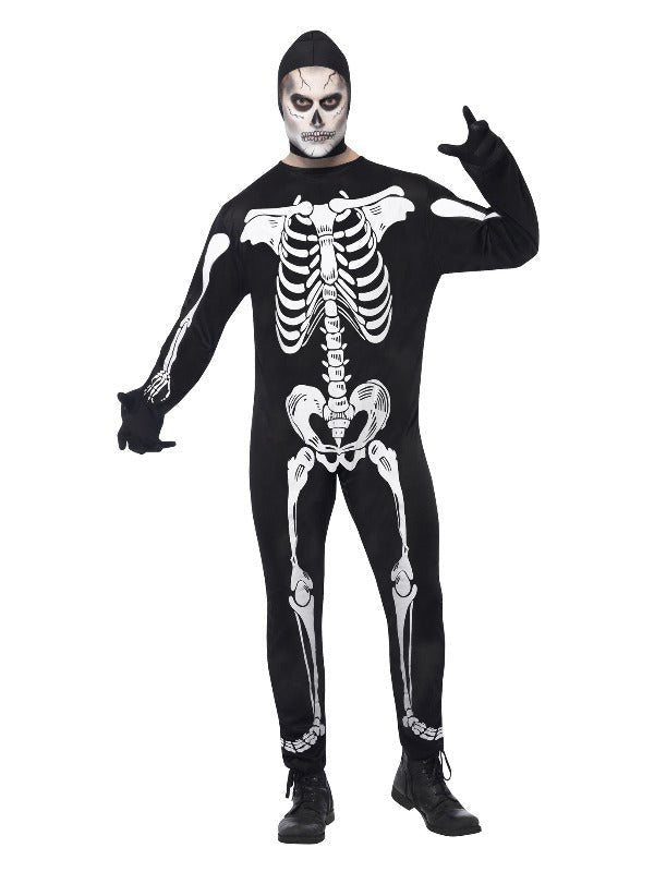 Skeleton Costume, Black Dress Loud