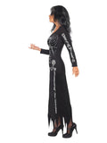 Skeleton Costume, Black Dress Loud