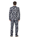 Skeleton Suit, Black & mWhite Dress Loud
